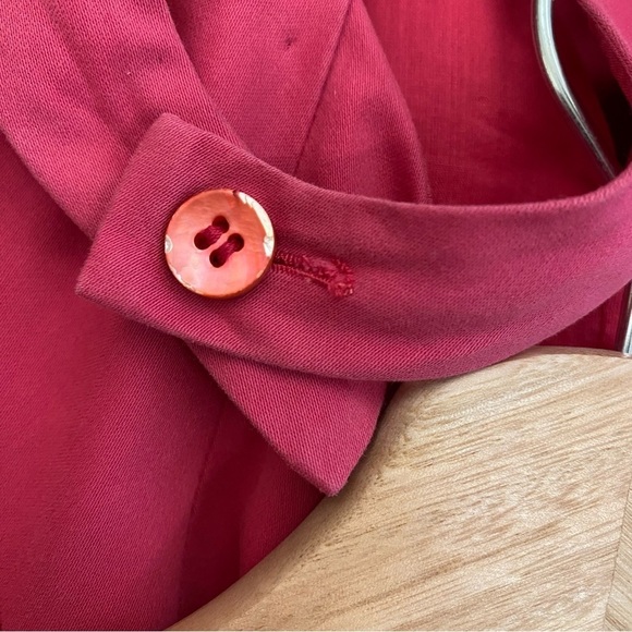 MaxMara || Keyhole Halter Dress A-line Backless Pink US 10 - Picture 5 of 7